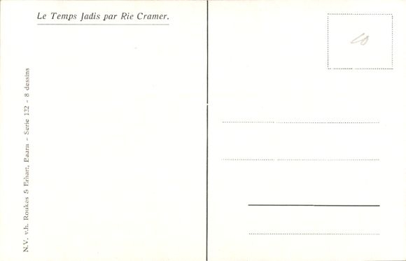 Kunstenaar Ak Cramer, R., Noble People, Promenade
