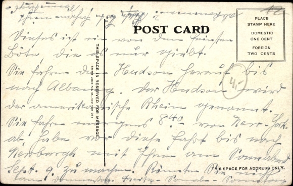 PC New York USA, paddle steamer Robert Fulton, Hudson River Day Line Steamer
