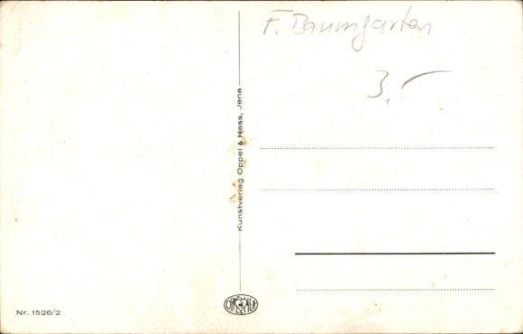 Kunstenaar Ak Baumgarten, Fritz, O mooie vakantietijd, berenkinderen verlaten school