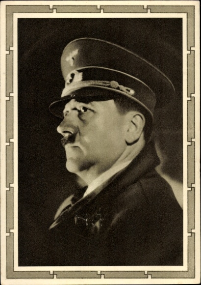 Postwaardestuk Ak Führer en Rijkskanselier Adolf Hitler, portret