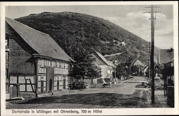 PC Willingen Upland in Hesse, Dorfstrasse, Ohrenberg