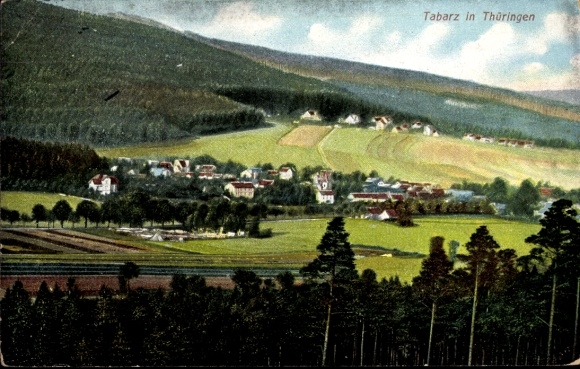 Ak Tabarz im Thüringer Wald, Gesamtansicht