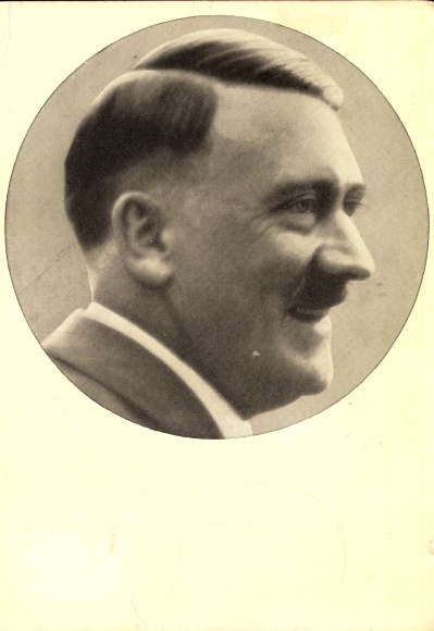 KP Führer i kanclerz Rzeszy Adolf Hitler, portret, ludzie tamtych czasów nr 91
