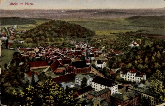 Ak Ilfeld am Harz Thüringen, Gesamtansicht