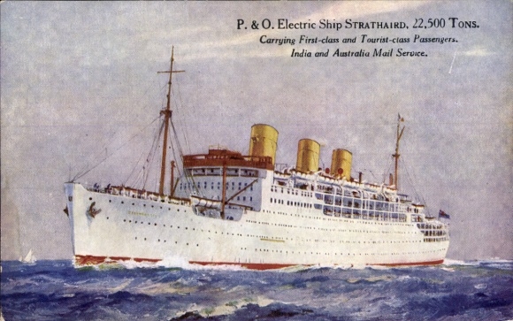 AK Steamer Strathaird, Peninsular & Oriental Steam Navigation