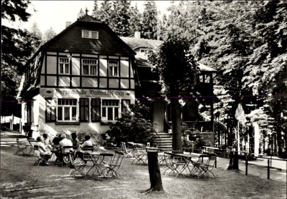 Postcard Neukirch in der Lausitz, Restaurant Waldschlösschen