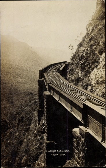 Picture Of Brazilian Paraná, Carvalno Viaduct, Eisenrail Viaduct