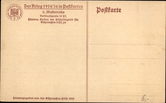 Postcard French naval aircraft is fished, German warship