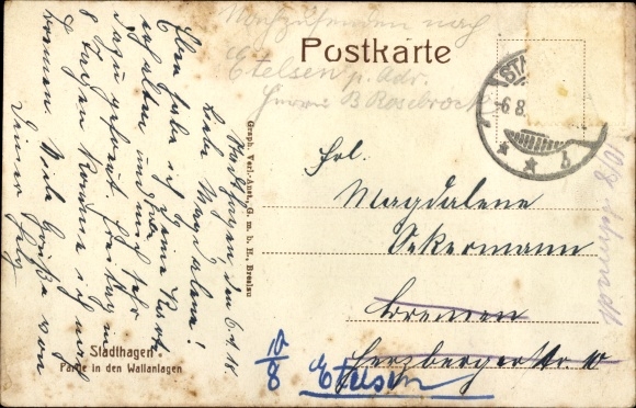 PC Stadthagen in Lower Saxony, lot in the ramparts