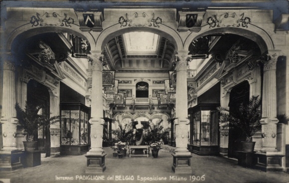 PC Milan Lombardy, Exhibition 1906, Belgian Pavilion
