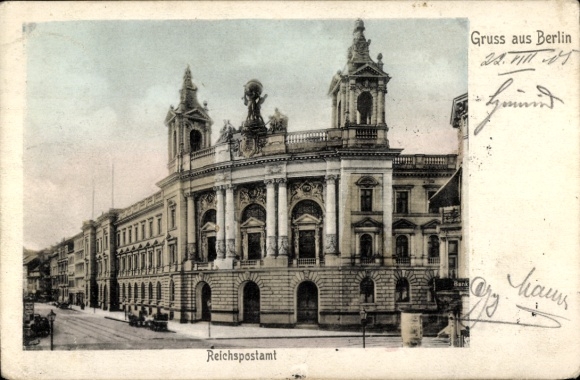 Ak Berlin Mitte, Reichspostamt