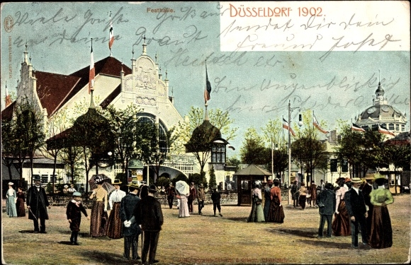 KP Düsseldorf am Rhein, Wystawa Przemysłu i Handlu 1902, Festhalle