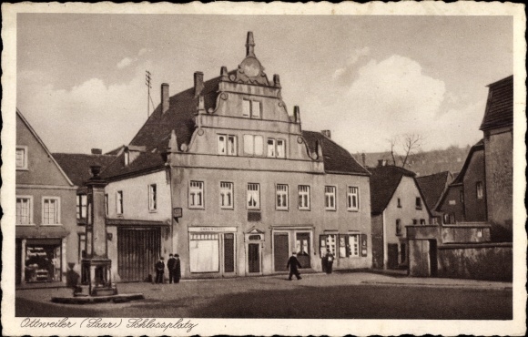 PC Ottweiler in the district of Neunkirchen Saarland, Schlossplatz