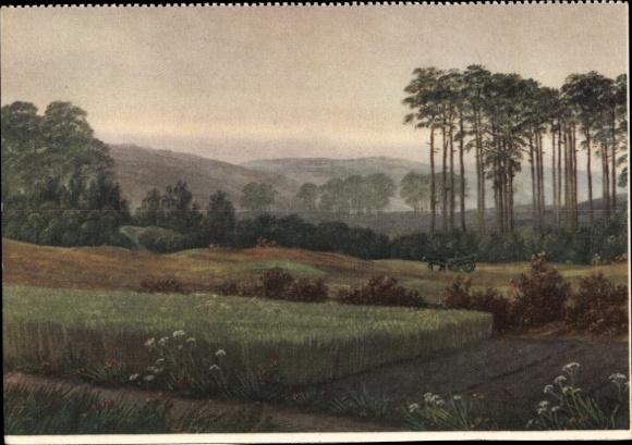 Artist Postcard CD Friedrich, The Afternoon