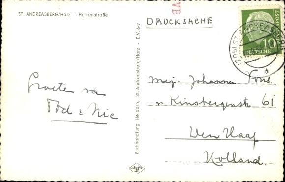 PC Sankt Andreasberg Braunlage in the Upper Harz, Herrenstraße