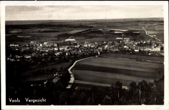 PC Vaals Limburg Netherlands, view, landscape, cityscape, 1948
