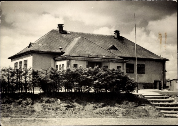 Ak Rübenau Marienberg in het Ertsgebergte van Saksen, Bergschule