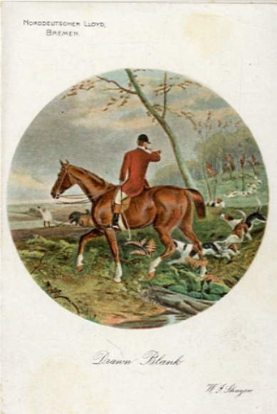 Menükarte, Dampfer George Washington, 13. April 1912, Mittagessen