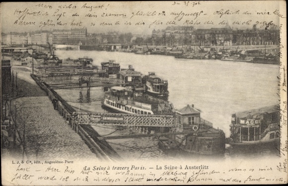 Ak Slavkov u Brna Austerlitz Zuid-Moravië, La Seine