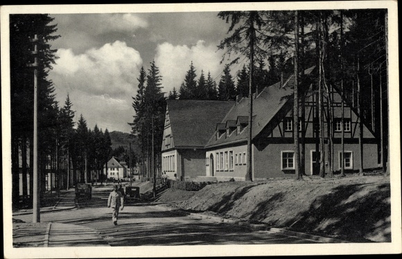 Ak Wildflecken in de Rhön-regio van Neder-Franken, Kantinenstrasse