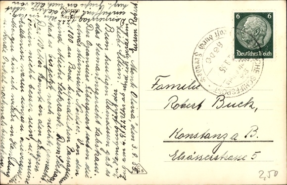 Prentbriefkaar Gudvangen Noorwegen, Naerøfjord