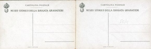 Klapp Postcard Roma Rom Lazio, Umberto I Barracks, Grenadier Brigade, Soldaten