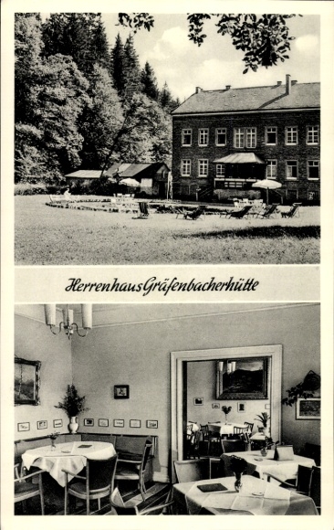 KP Gräfenbacherhütte Spabrücken w Nadrenii-Palatynacie, dwór Haus Hindenburg