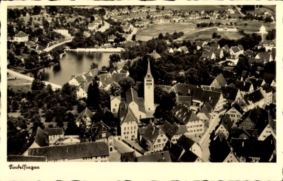 Ak Sindelfingen in Württemberg, Fliegeraufnahme