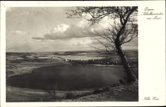 Ak Daun in der Eifel, Schalkenmehrener Maar
