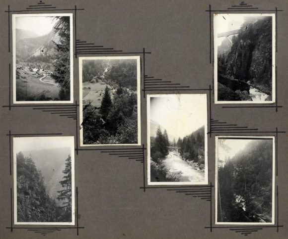 Photo album alpinism, mountaineers, glaciers, snow