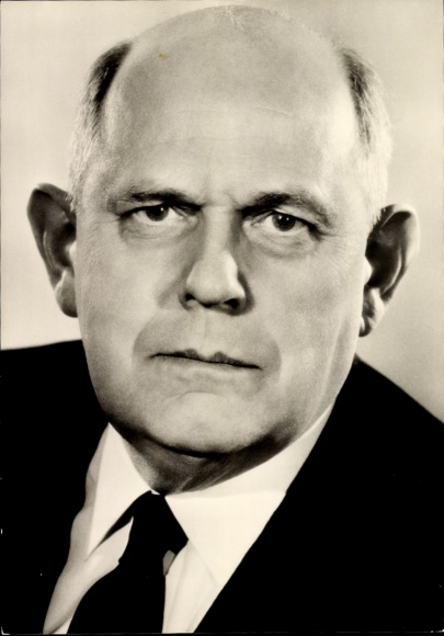 Ak Politiker Prof. Dr. Ernst Schellenberg, Portrait, Autogramm