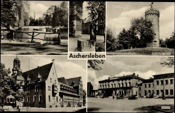 4 old PCs Aschersleben in Salzlandkreis, various views