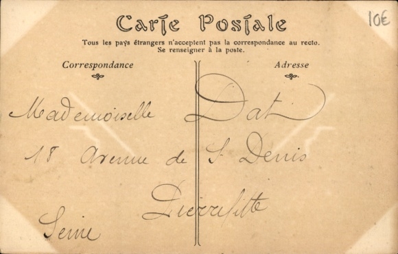 Postcard Cabourg Calvados, Chalet Normand
