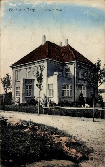 Ak Tarp in Sleeswijk-Holstein, Richter's Villa