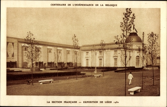 PC Liege Wallonia Liège, World Exhibition 1930, La Section Francaise