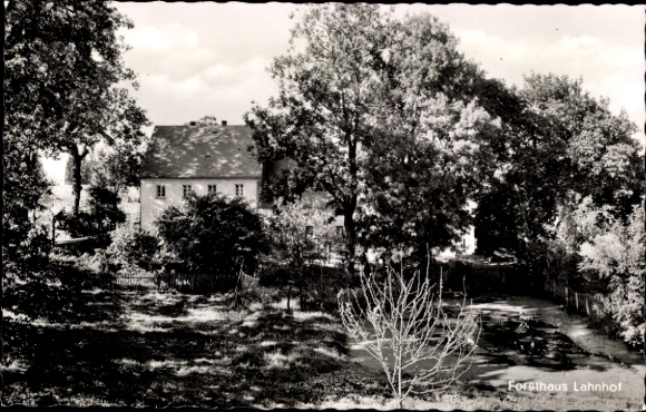Ak Lahnhof Nenkersdorf Netphen in Siegerland, herberg, boswachtershuis Lahnhof