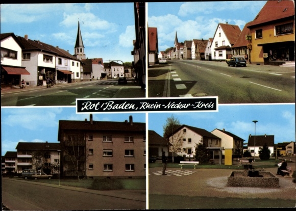 PC Sankt Leon Rot in Baden, town views