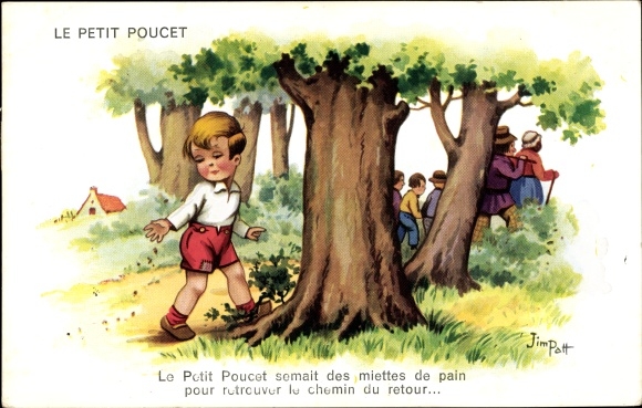 Artist PC Patt, Jim, Le Petit Poucet, Fairy Tales, Little Thumb