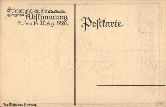 KP artystyczna głosowanie 1920, Czy naprawdę należy rozerwać Szlezwik? lud braci