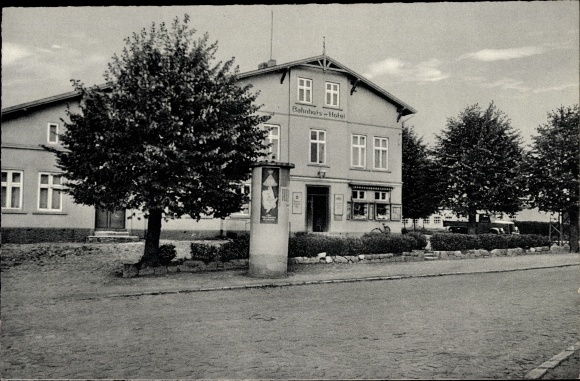 Ak Pansdorf Ratekau in Holstein, Bahnhofshotel