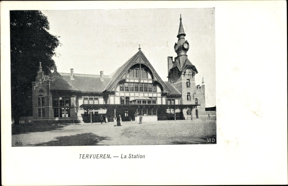 Postcard Tervueren Flemish Brabant, The Resort