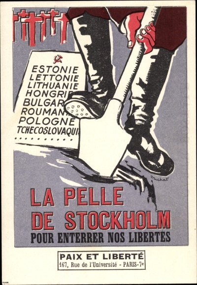 Ak La Pelle de Stockholm, Contre l'armement nucléaire, anti Sovjet-Unie, anti kernwapens