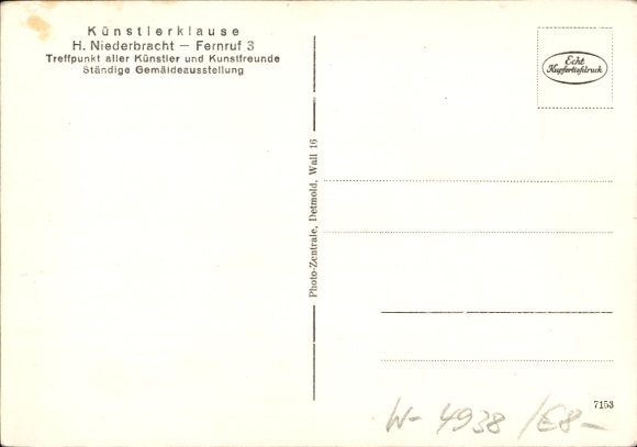 Ak Schwalenberg in Lippe, Künstlerklause, Wappen