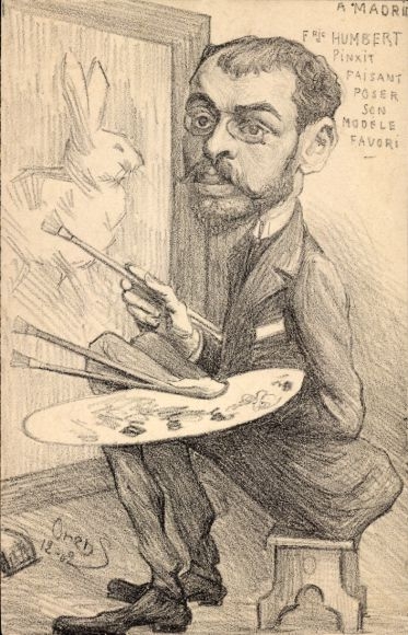 Künstler Ak Orens, Frederic Humbert, Affaire Humbert Crawfort, Erbbetrug, Therese Humbert