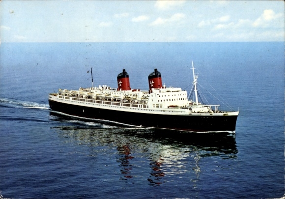 Ak-stoomschip SS Hanseatic, Hamburg Atlantic Line