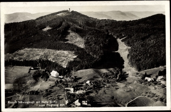 PC Raitbach Schopfheim in the district of Lörrach Baden Wurttemberg, aerial photo of the place and its surroundings