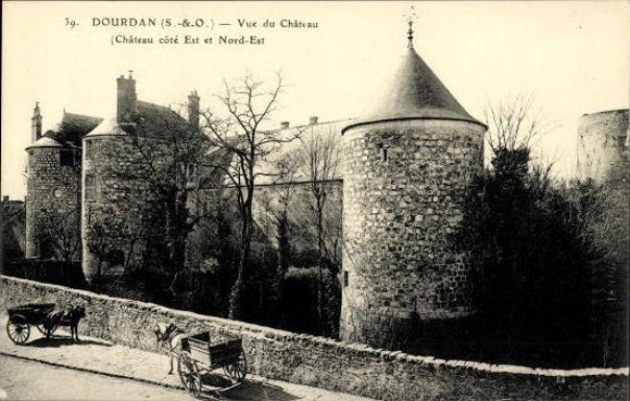 Set von 20 AK Dourdan, diverse Ansichten
