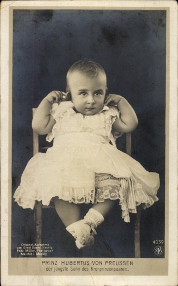 KP Książę Hubertus z Prus, portret