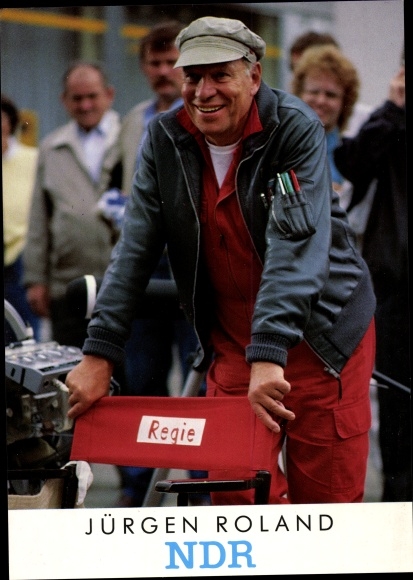 Postcard film director and actor Jürgen Roland, NDR