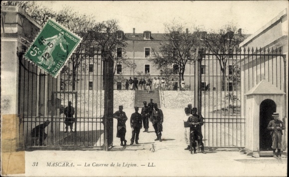 Ak Mascara Algerije, La Caserne de la Legion